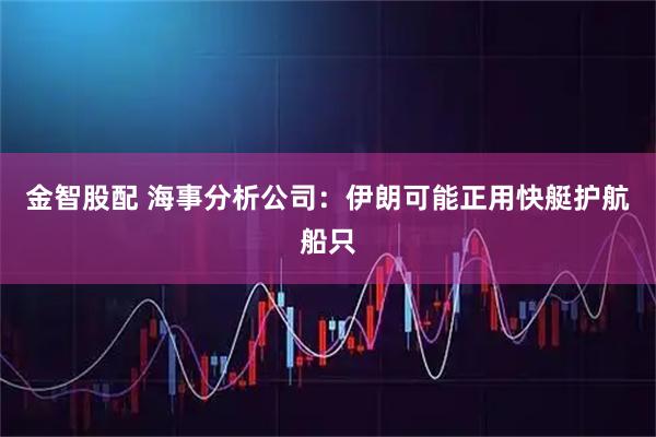 金智股配 海事分析公司：伊朗可能正用快艇护航船只